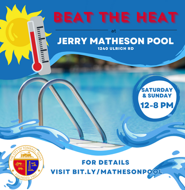 Beat the Heat at Jerry Matheson Pool 