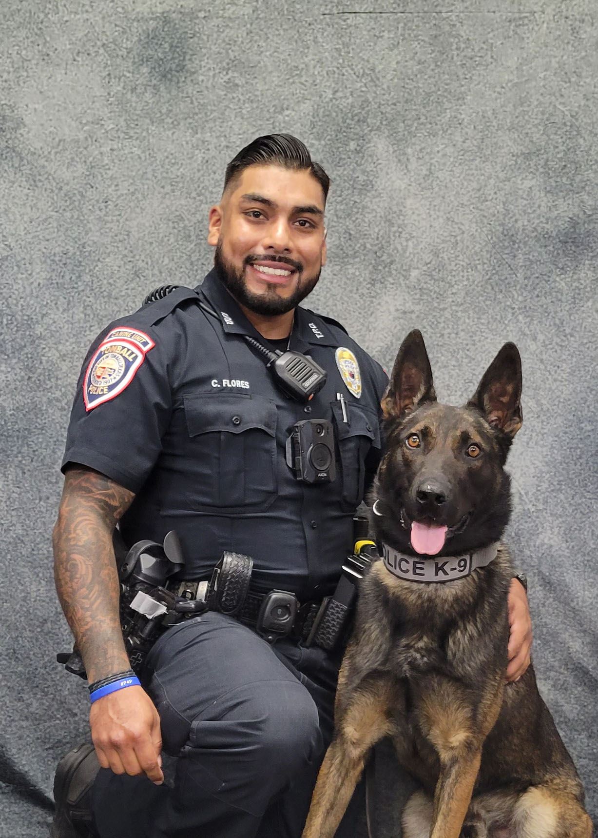 K9 PRINCE and FLORES