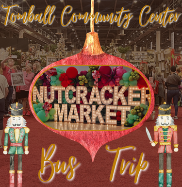 Newsflash Graphic for Tomball Community Center Bus Trip Nov. 2024