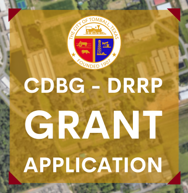 Newsflash image for the CDBG-DRRP Grant application