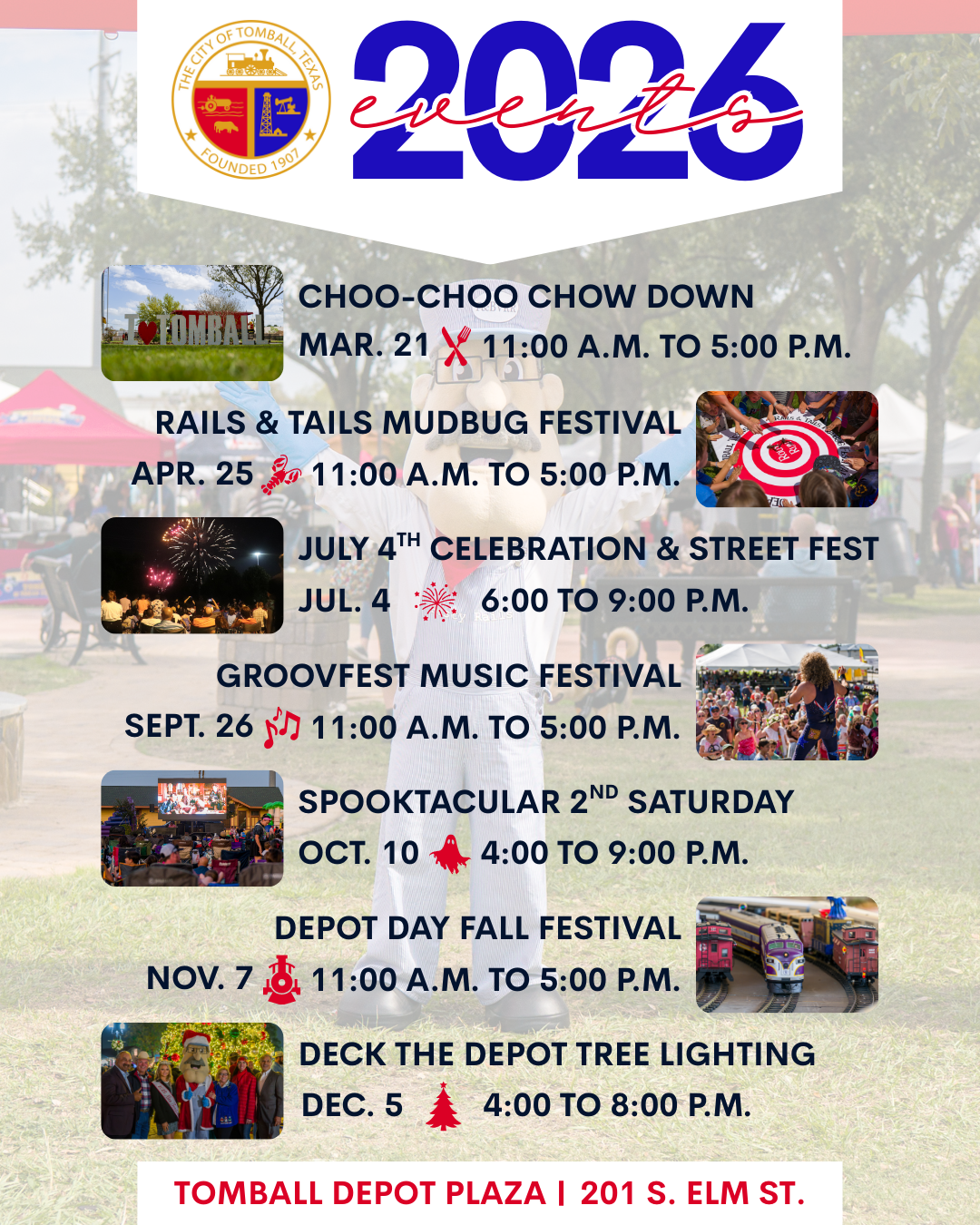 Graphic for 2026 Festival Lineup