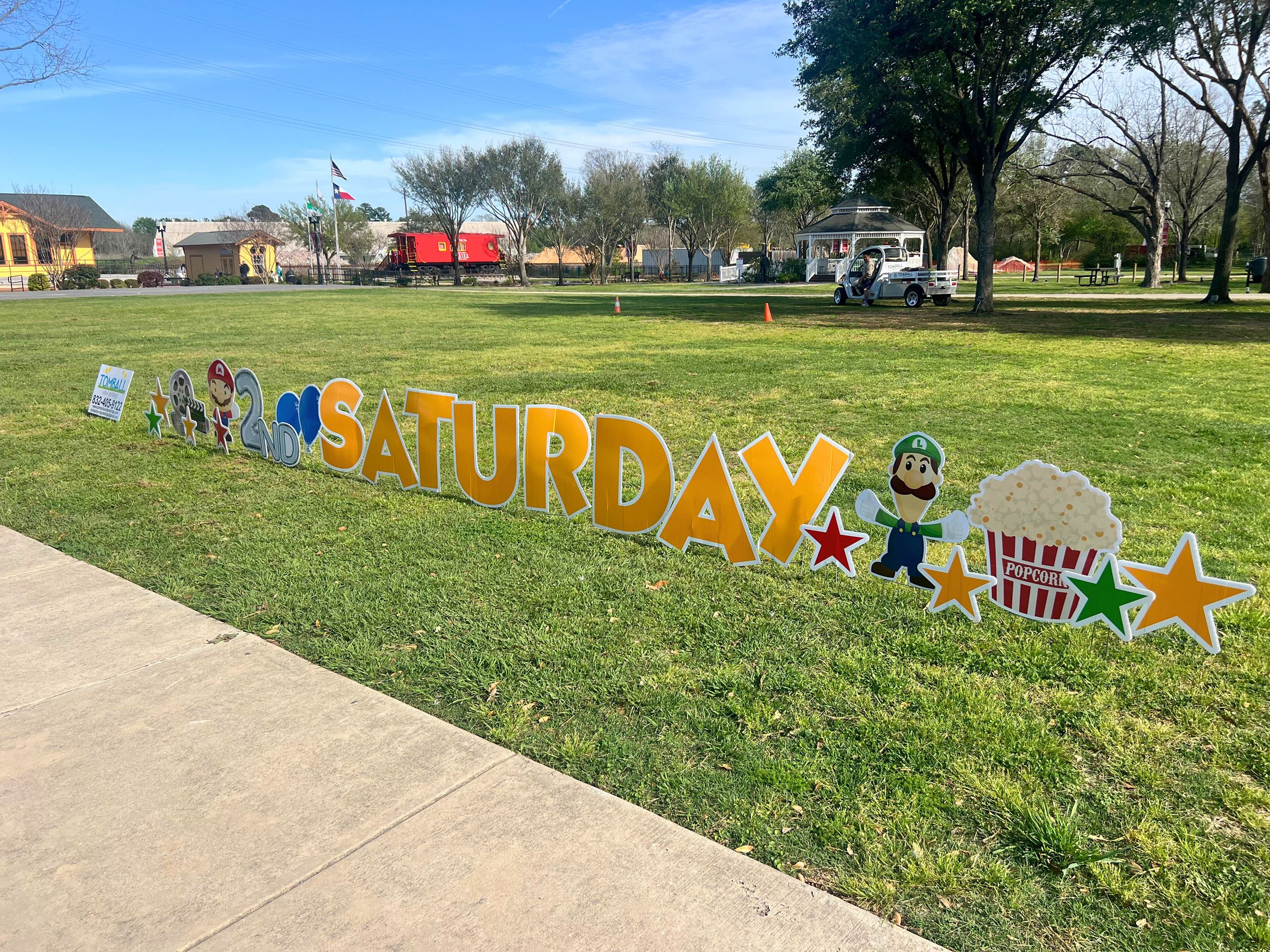 2nd Saturday Yard Signs