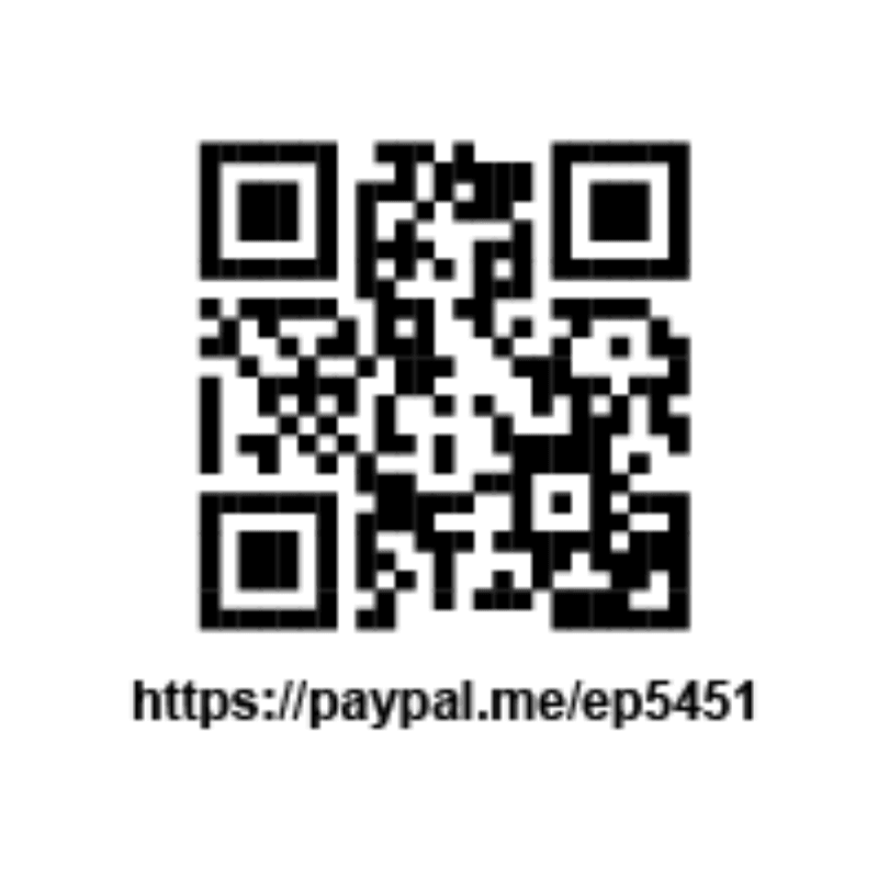 Holiday Heros QR code. Hyperlink to Holiday Heros donation page. 