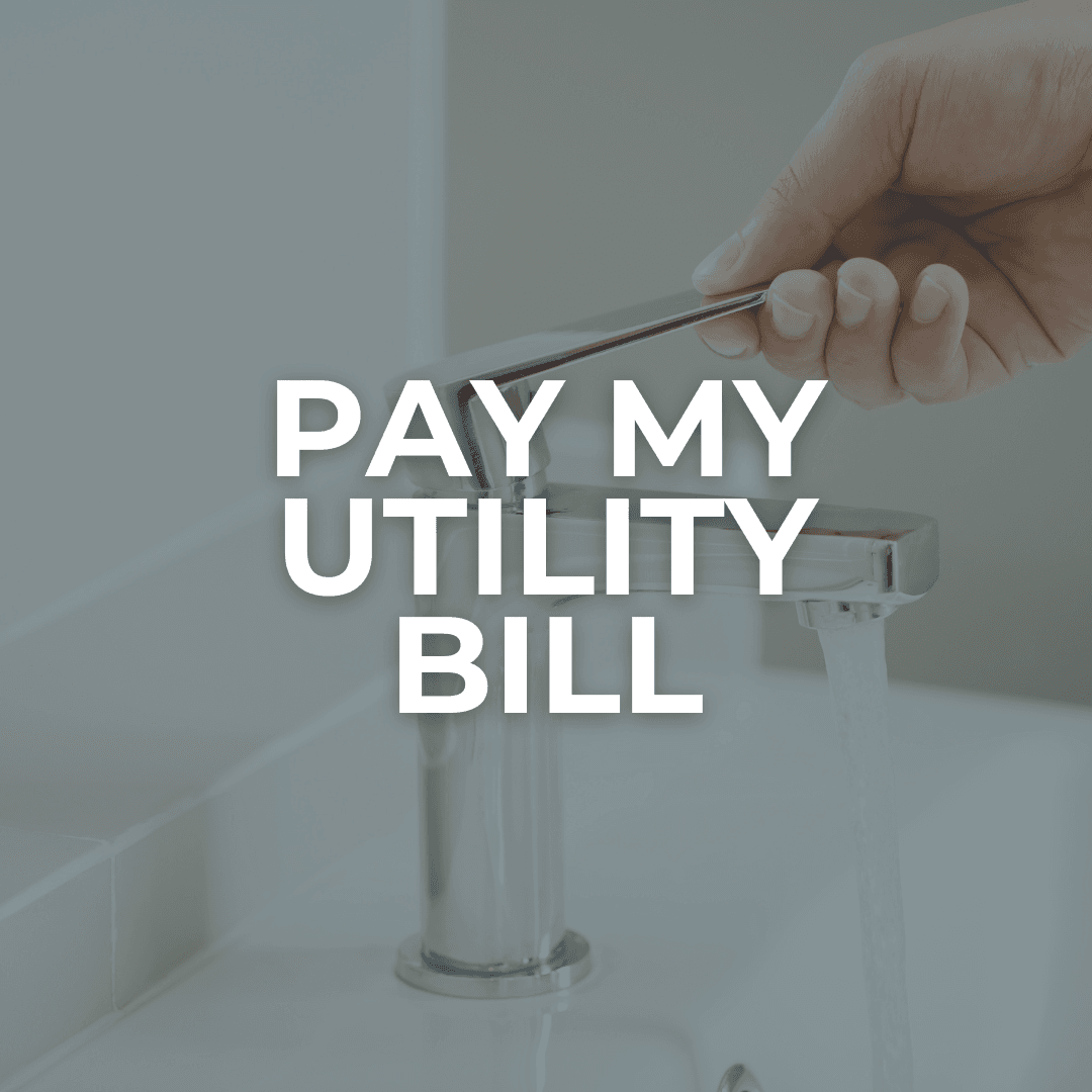 Click on this image to pay your utility bill.